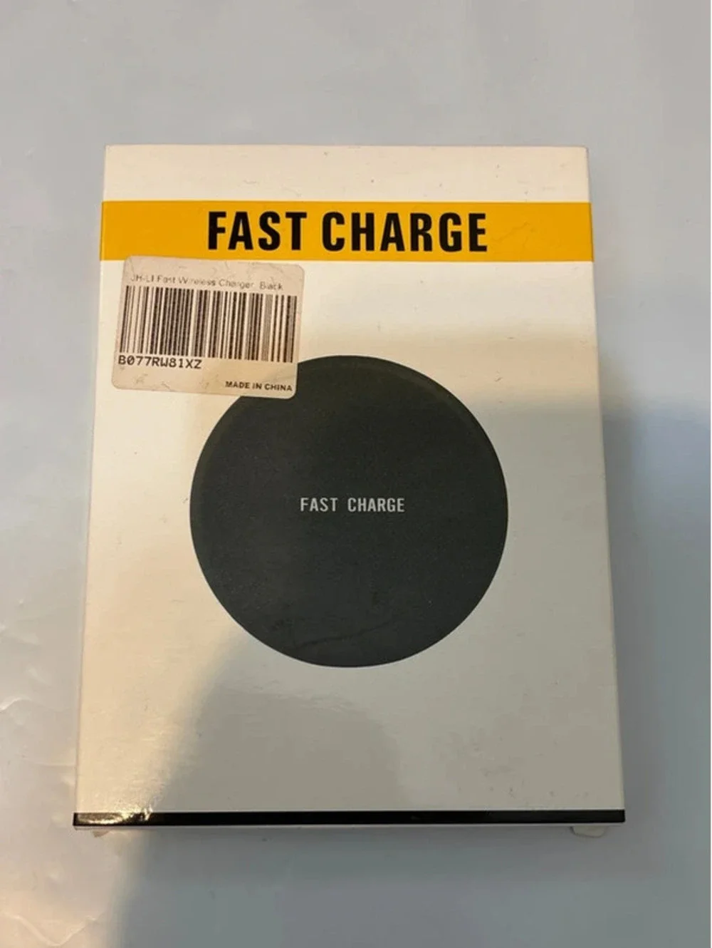 Wireless Fast Charger Qi Charging Pad Q16 with USB Cable – New